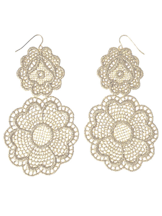 FLOWER CASCADE EARRINGS