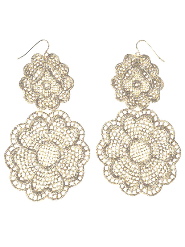 FLOWER CASCADE EARRINGS