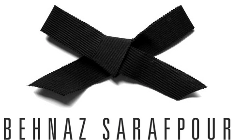 Velvet and pearl hair bow – BEHNAZ SARAFPOUR LTD.