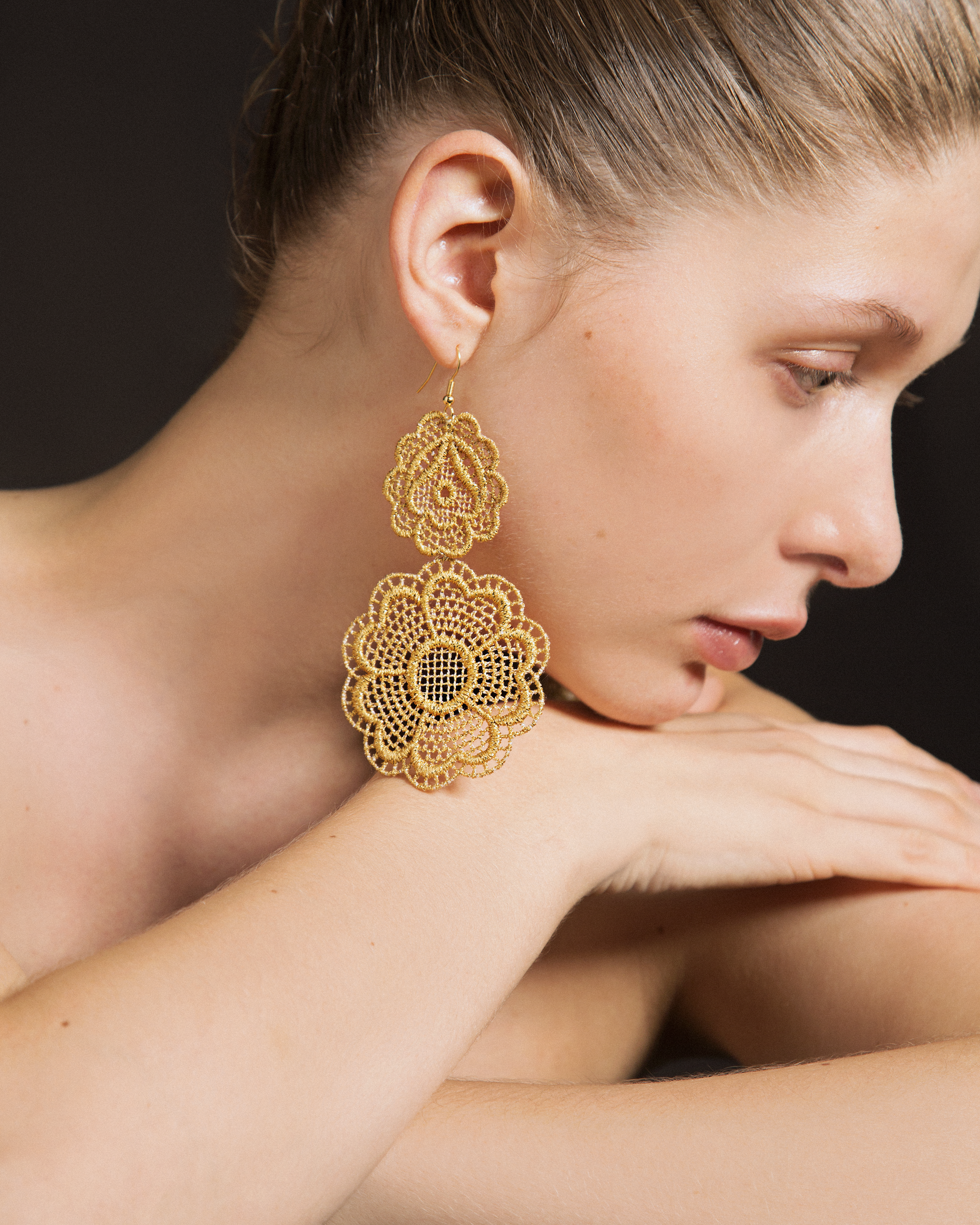 FLOWER CASCADE EARRINGS