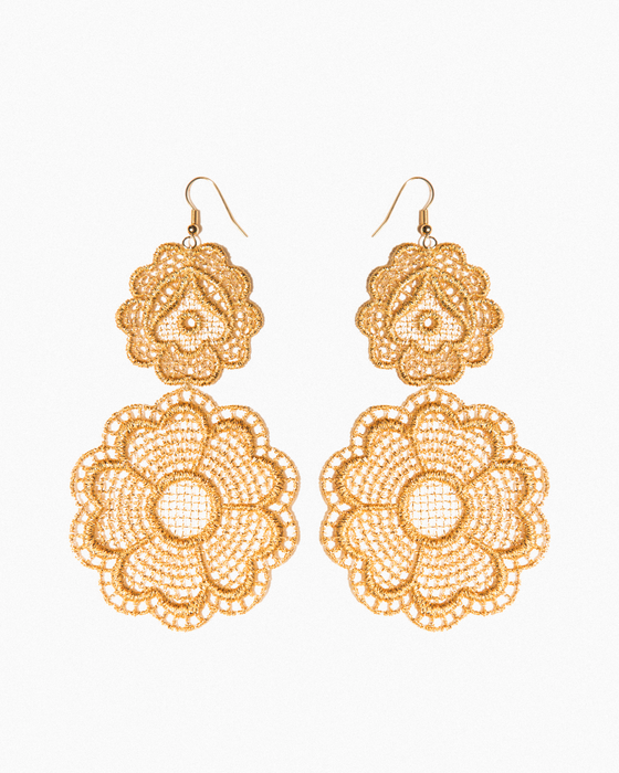 FLOWER CASCADE EARRINGS