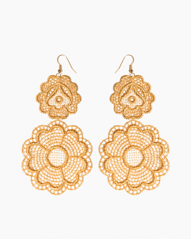 FLOWER CASCADE EARRINGS